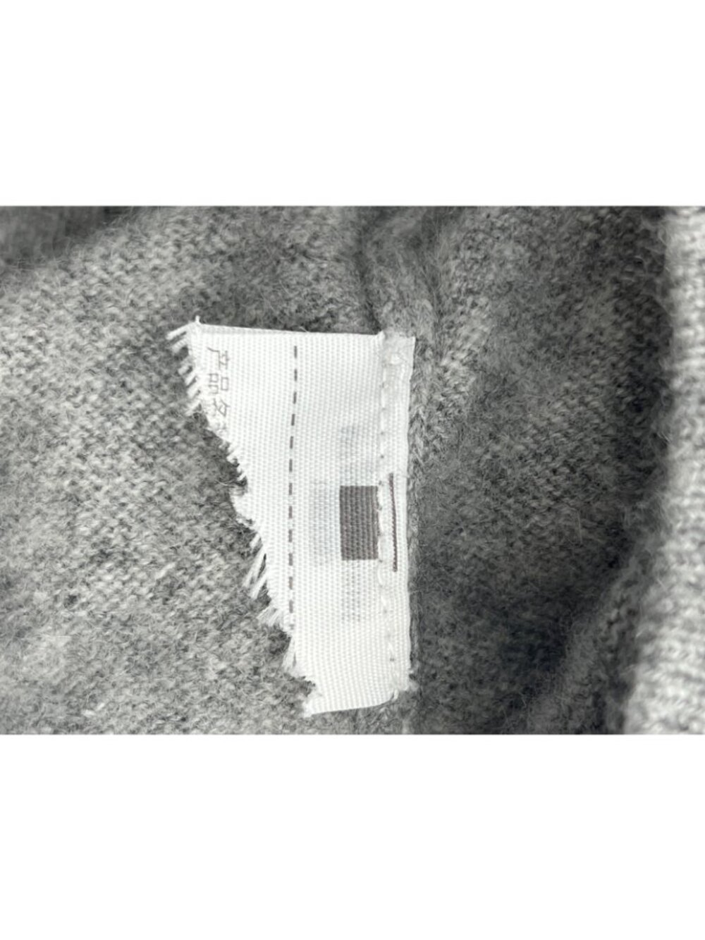 Abercrombie & Fitch Womens Gray 100% Cashmere  Short Sleeve Sweater Tee Small - Picture 7 of 7
